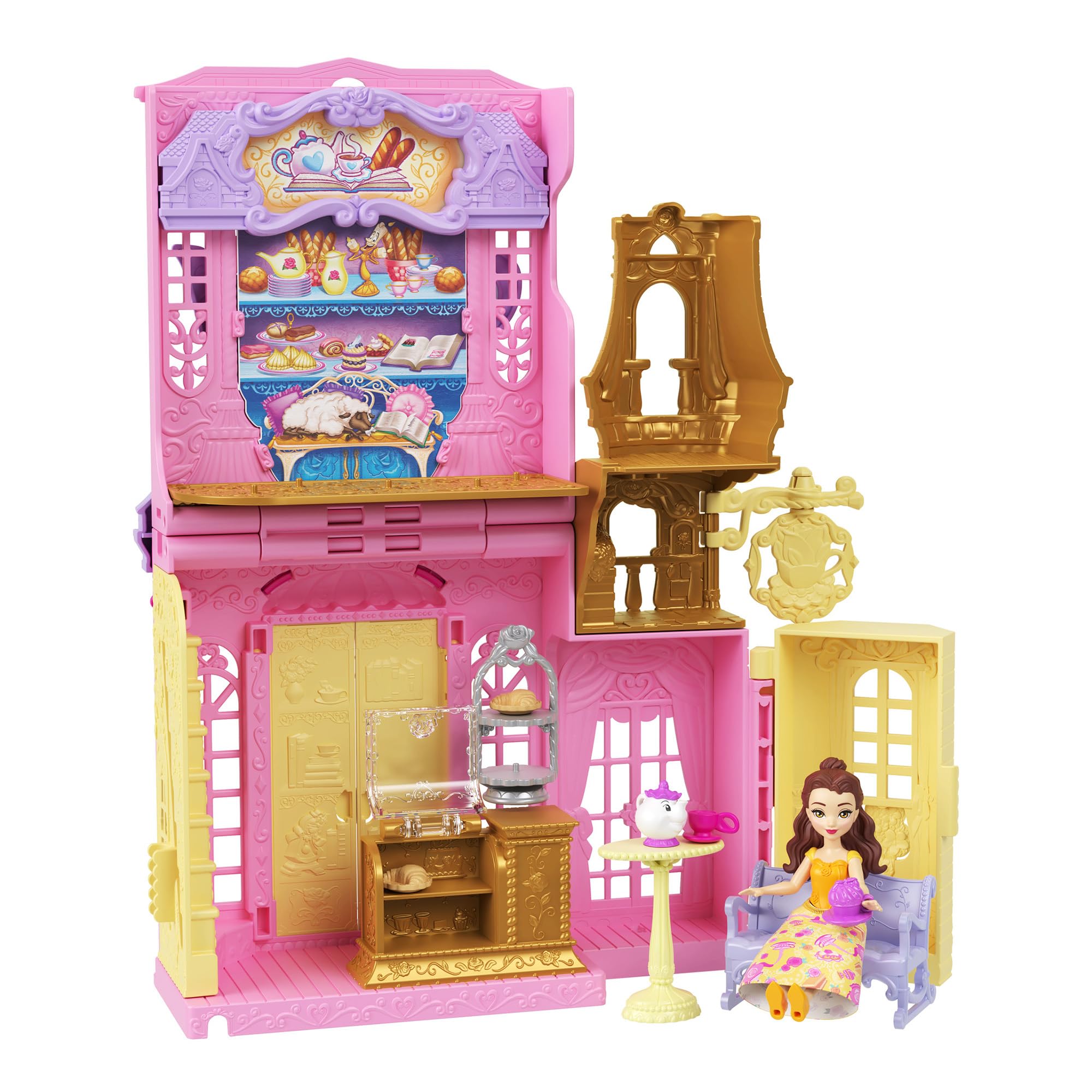 Amazon.co.jp: マテル ディズニープリンセス たのしいおみせ ベルの